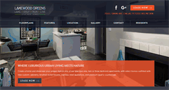 Desktop Screenshot of lakewoodgreens.com